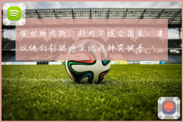 埃尔纳内斯：科内不适合国米，建议他们引进迪亚比这种突破手